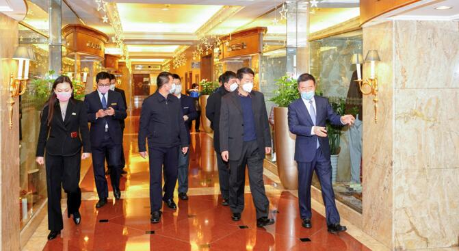 集团党委书记、董事长任丁一行 赴锦江宾馆督导检查疫情防控工作