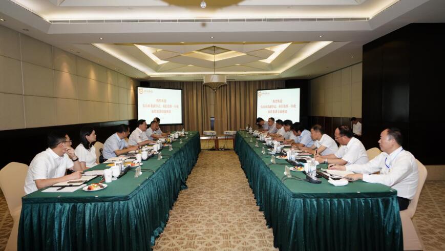 任丁董事长会见乐山市委副书记、市长张彤一行