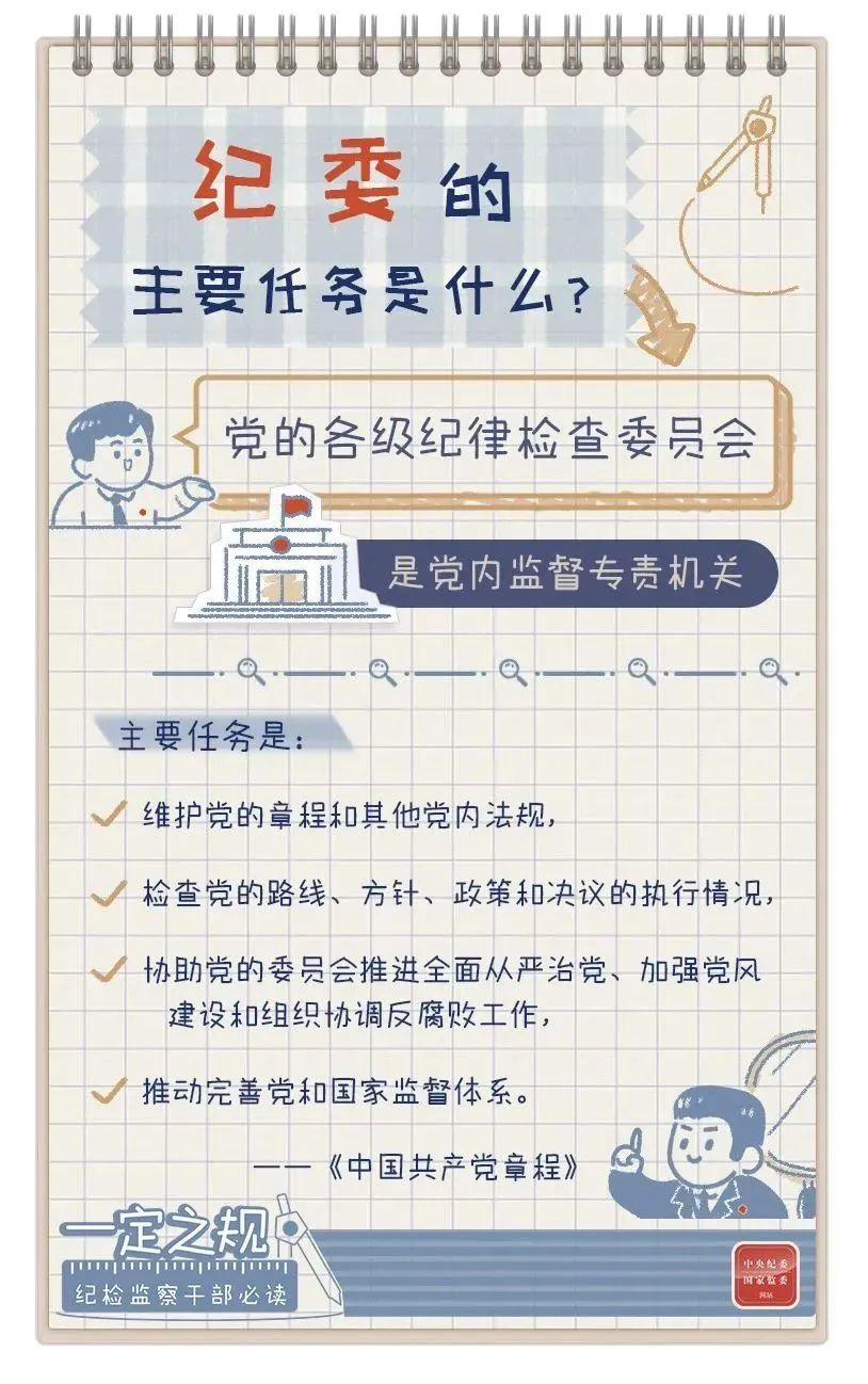 一定之规：纪委的主要任务是什么？